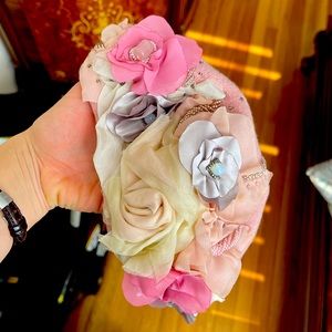 Hand made design wool beret